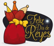 Представьте для того чтобы отпраздновать Испанск Dia de Reyes с звездой Вифлеема, иллюстрацией вектора бесплатная иллюстрация Представьте для того чтобы отпраздновать Испанск Dia de Reyes с звездой Вифлеема, иллюстрацией вектора бесплатная иллюстрация
