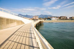 Пристань Viareggio, Италия стоковая фотография Пристань Viareggio, Италия стоковая фотография