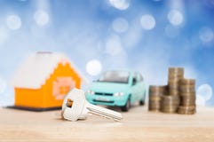 Продажа и арендуемые собственности и стоковая фотография Продажа и арендуемые собственности и стоковая фотография
