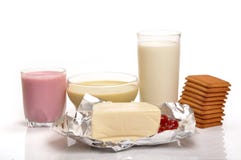 продукты молока стоковое изображение продукты молока стоковое изображение