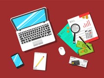 Простые плоские сбережения/иллюстрация вектора концепции финансов бесплатная иллюстрация Простые плоские сбережения/иллюстрация вектора концепции финансов бесплатная иллюстрация