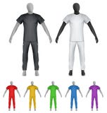 Простые футболка и sweatpants на шаблоне манекена бесплатная иллюстрация Простые футболка и sweatpants на шаблоне манекена бесплатная иллюстрация