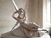 Психики возрожденные Cupid& x27; поцелуй s стоковые изображения rf Психики возрожденные Cupid& x27; поцелуй s стоковые изображения rf