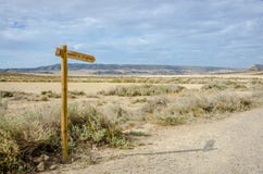 Пустыня Bardenas Reales в Наварре стоковые фото Пустыня Bardenas Reales в Наварре стоковые фото