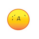 Разочарованная сторона emoji Плача smiley шаржа вектора Унылое настроение смайлика Иллюстрация, плоско иллюстрация вектора Разочарованная сторона emoji Плача smiley шаржа вектора Унылое настроение смайлика Иллюстрация, плоско иллюстрация вектора