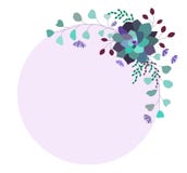 Рамка вектора флористическая суккулентная, шаблон, граница r Ультрамодные, романтичные элементы иллюстрация вектора Рамка вектора флористическая суккулентная, шаблон, граница r Ультрамодные, романтичные элементы иллюстрация вектора