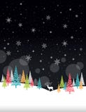 Рамка зимы рождества - иллюстрация Природа черноты рождественской открытки - отсутствие портрета текста иллюстрация вектора Рамка зимы рождества - иллюстрация Природа черноты рождественской открытки - отсутствие портрета текста иллюстрация вектора
