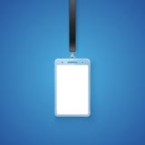 Реалистическое личное разрешение Профессиональный чехол для бейджа id удостоверения личности, карточка доступа также вектор иллюс Стоковые Фотографии RF Реалистическое личное разрешение Профессиональный чехол для бейджа id удостоверения личности, карточка доступа также вектор иллюс Стоковые Фотографии RF