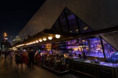 Ресторан и бар ради на Hamer Hall в центральном Мельбурне Стоковые Фото Ресторан и бар ради на Hamer Hall в центральном Мельбурне Стоковые Фото