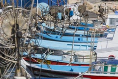 Рыбацкие лодки в порте Protaras около Ayia Napa, Кипра стоковое фото Рыбацкие лодки в порте Protaras около Ayia Napa, Кипра стоковое фото