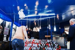 Рыбный базар на районе Kadikoy, СТАМБУЛЕ, ТУРЦИИ стоковая фотография Рыбный базар на районе Kadikoy, СТАМБУЛЕ, ТУРЦИИ стоковая фотография