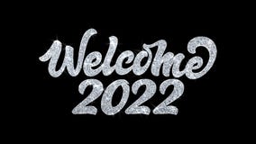 С Новым Годом! 2022 моргать приветствия частиц желаний текста, приглашение, предпосылка торжества С Новым Годом! 2022 моргать приветствия частиц желаний текста, приглашение, предпосылка торжества