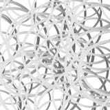 Случайные линии squiggle, пересекая случайные круги Scribble, животики иллюстрация вектора Случайные линии squiggle, пересекая случайные круги Scribble, животики иллюстрация вектора