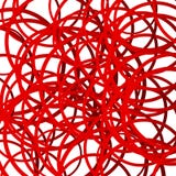 Случайные линии squiggle, пересекая случайные круги Scribble, животики иллюстрация штока Случайные линии squiggle, пересекая случайные круги Scribble, животики иллюстрация штока