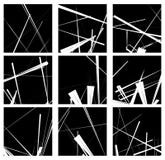 Случайные линии художнический комплект элемента/картины Не figural monochr иллюстрация вектора Случайные линии художнический комплект элемента/картины Не figural monochr иллюстрация вектора