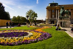 Сад замка Buda, Будапешт стоковое фото Сад замка Buda, Будапешт стоковое фото
