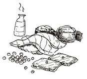 Японская нарисованная рука еды иллюстрация вектора Японская нарисованная рука еды иллюстрация вектора