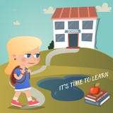 Свое время выучить иллюстрация штока Свое время выучить иллюстрация штока