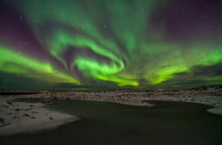 Северное сияние стоковые изображения Северное сияние стоковые изображения