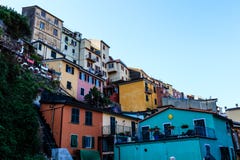 село terre manarola cinque стоковое изображение село terre manarola cinque стоковое изображение