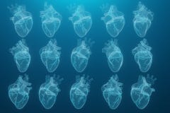 сердца wireframe 3D представляют изолированные белые предпосылки, абстрактные линии формы значка сердца и треугольники, сеть пунк иллюстрация штока сердца wireframe 3D представляют изолированные белые предпосылки, абстрактные линии формы значка сердца и треугольники, сеть пунк иллюстрация штока