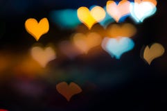 Сердце сформировало картину Bokeh на темной предпосылке стоковое фото Сердце сформировало картину Bokeh на темной предпосылке стоковое фото