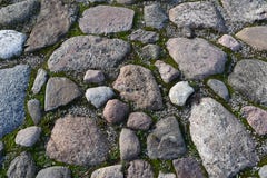 Серый незаконный вымощать утеса гранита стоковая фотография rf Серый незаконный вымощать утеса гранита стоковая фотография rf