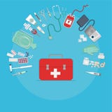 Сеть медицинского оборудования плоские и иллюстрация печати бесплатная иллюстрация Сеть медицинского оборудования плоские и иллюстрация печати бесплатная иллюстрация