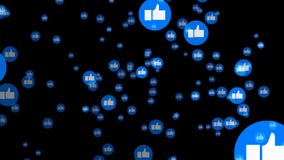 Синь любит кнопка социальных средств массовой информации в 2d анимации Синь любит кнопка социальных средств массовой информации в 2d анимации