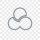 Скрепите значок вектора концепции линейный изолированный на прозрачном backgrou бесплатная иллюстрация Скрепите значок вектора концепции линейный изолированный на прозрачном backgrou бесплатная иллюстрация