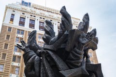 Скульптура холокоста стоковые изображения Скульптура холокоста стоковые изображения