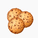 Сладостные печенья обломока choco с шоколадом ставят точки иллюстрация вектора бесплатная иллюстрация Сладостные печенья обломока choco с шоколадом ставят точки иллюстрация вектора бесплатная иллюстрация
