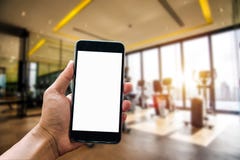 Смартфон средств массовой информации цифров выходя на рынок стоковые фотографии rf Смартфон средств массовой информации цифров выходя на рынок стоковые фотографии rf