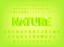смелый дизайн пальмиры природы алфавита 3d иллюстрация штока смелый дизайн пальмиры природы алфавита 3d иллюстрация штока