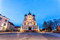 собор nevsky tallinn Александра стоковые фотографии rf собор nevsky tallinn Александра стоковые фотографии rf