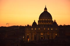 Собор St Питер в Рим стоковые фото Собор St Питер в Рим стоковые фото