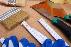 Собрание инструментов картины готова к использованию для hobbyist и профессионала стоковые изображения rf Собрание инструментов картины готова к использованию для hobbyist и профессионала стоковые изображения rf
