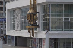 ( Советская архитектура: здание театра молодого зрителя стоковые изображения rf ( Советская архитектура: здание театра молодого зрителя стоковые изображения rf