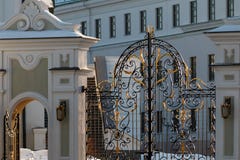Современный и классический ландшафт города зданий стоковая фотография rf Современный и классический ландшафт города зданий стоковая фотография rf
