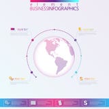 Современный шаблон сети конспекта 3D infographic с местом для вашего текста Смогите быть использовано для плана потока операций, иллюстрация штока Современный шаблон сети конспекта 3D infographic с местом для вашего текста Смогите быть использовано для плана потока операций, иллюстрация штока