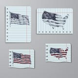 Соединенные Штаты Америки, США, флаг карта США Иллюстрация нарисованная рукой в тетради бесплатная иллюстрация Соединенные Штаты Америки, США, флаг карта США Иллюстрация нарисованная рукой в тетради бесплатная иллюстрация