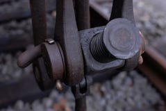 Соединитель между фурами поезда стоковое фото Соединитель между фурами поезда стоковое фото