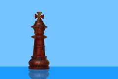 Солитарная часть короля от набора шахмат сделанного из древесины Чемпионат шахмат стоковые фотографии rf Солитарная часть короля от набора шахмат сделанного из древесины Чемпионат шахмат стоковые фотографии rf