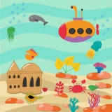 Иллюстрация подводного мира бесплатная иллюстрация Иллюстрация подводного мира бесплатная иллюстрация