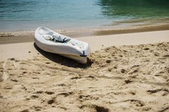 Сплавляться и прополощите seashore на красивом белом песке Labadee, Гаити стоковое изображение rf Сплавляться и прополощите seashore на красивом белом песке Labadee, Гаити стоковое изображение rf