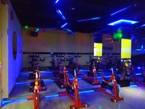 спортзал Китайск-стиля стоковое фото rf спортзал Китайск-стиля стоковое фото rf