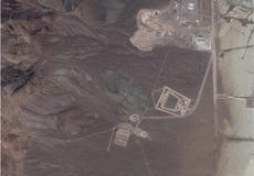 Спутниковое изображение зоны 51 стоковое изображение rf Спутниковое изображение зоны 51 стоковое изображение rf