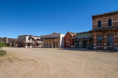 Старая съемочная площадка городка Диких Западов в Mescal, Аризоне стоковые изображения Старая съемочная площадка городка Диких Западов в Mescal, Аризоне стоковые изображения
