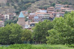 Старая часть столицы в Грузии стоковое фото Старая часть столицы в Грузии стоковое фото