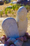 Старое резное изображение с историческими петроглифами в Кыргызстане Стоковые Изображения Старое резное изображение с историческими петроглифами в Кыргызстане Стоковые Изображения